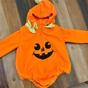 Orange Pumpkin Kids Costume